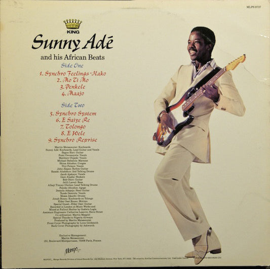 King Sunny Adé And His African Beats* : Synchro System (LP, Album)