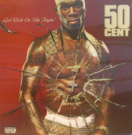 50 Cent : Get Rich Or Die Tryin' (2xLP, Album, RE, Len)
