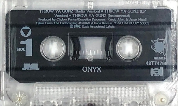 Onyx : Throw Ya Gunz (Cass, Maxi)