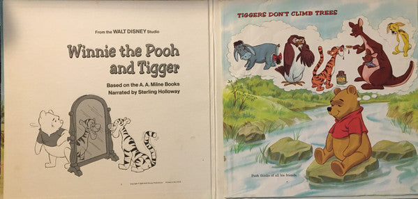 Sterling Holloway : Winnie The Pooh And Tigger (LP, Album)