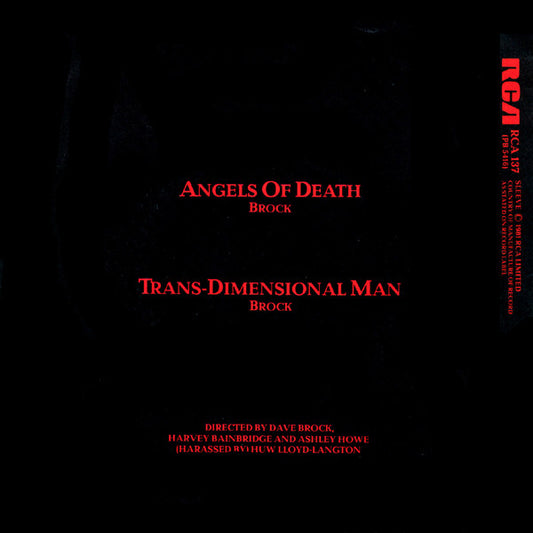 Hawkwind : Angels Of Death (7", Single, Sol)