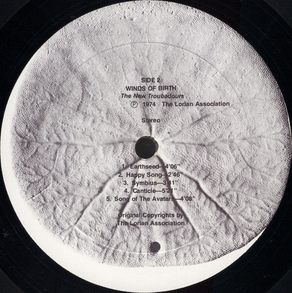 The New Troubadours : Winds Of Birth (LP)