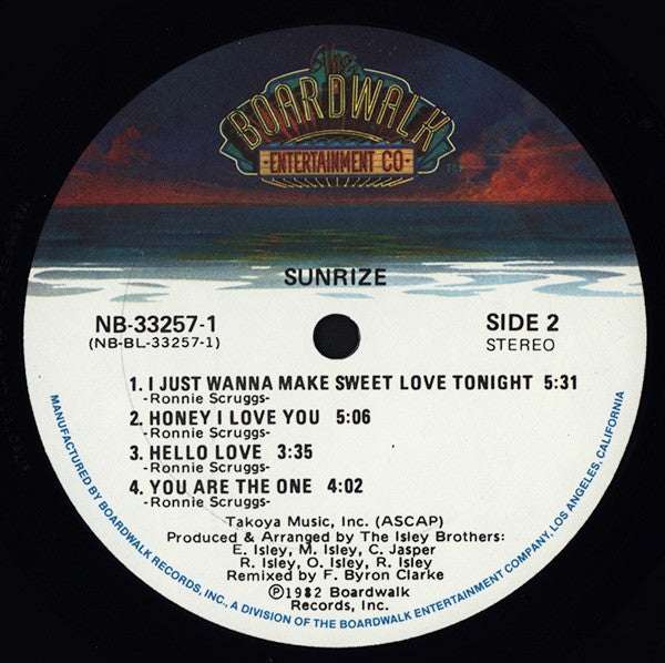 Sunrize (2) : Sunrize (LP, Album, Gol)