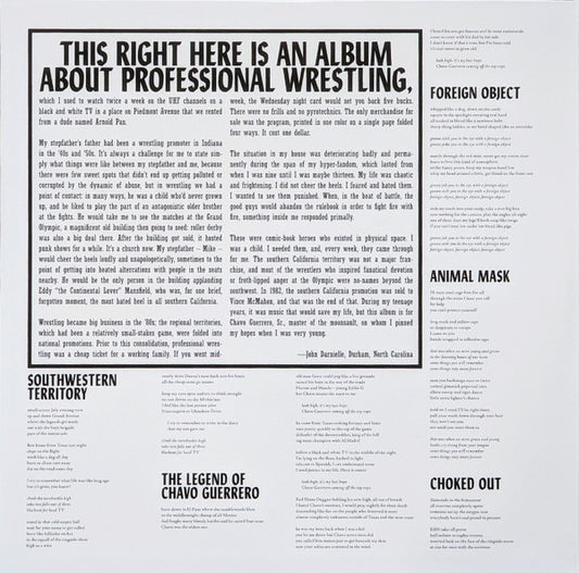 The Mountain Goats : Beat The Champ (2xLP, Album)