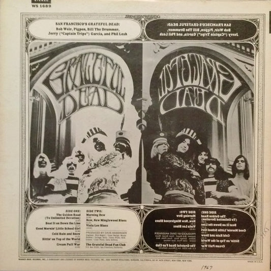 The Grateful Dead : The Grateful Dead (LP, Album, Pit)