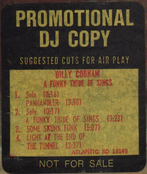 Billy Cobham : A Funky Thide Of Sings (LP, Album, Pre)