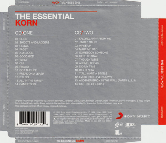 Korn : The Essential Korn (2xCD, Comp)