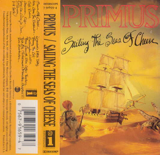 Primus : Sailing The Seas Of Cheese (Cass, Album, SR,)