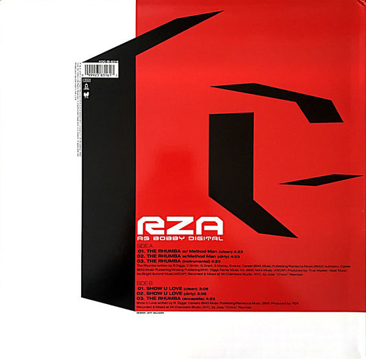 RZA As Bobby Digital : The Rhumba (12")