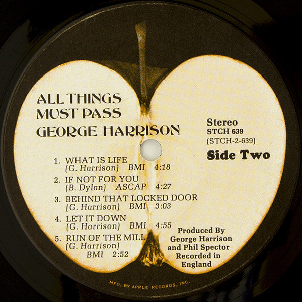 George Harrison : All Things Must Pass (3xLP, Album, Scr + Box)