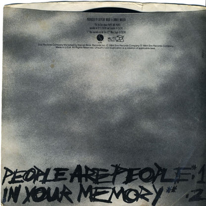 Depeche Mode : People Are People (7", Single, Styrene, All)