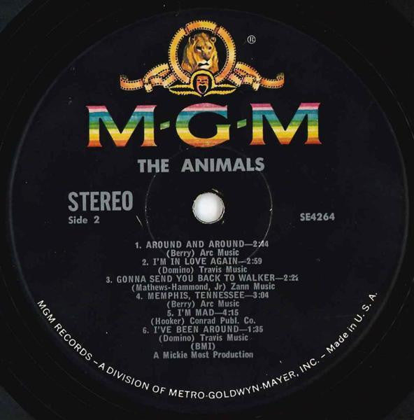 The Animals : The Animals (LP, Album, MGM)