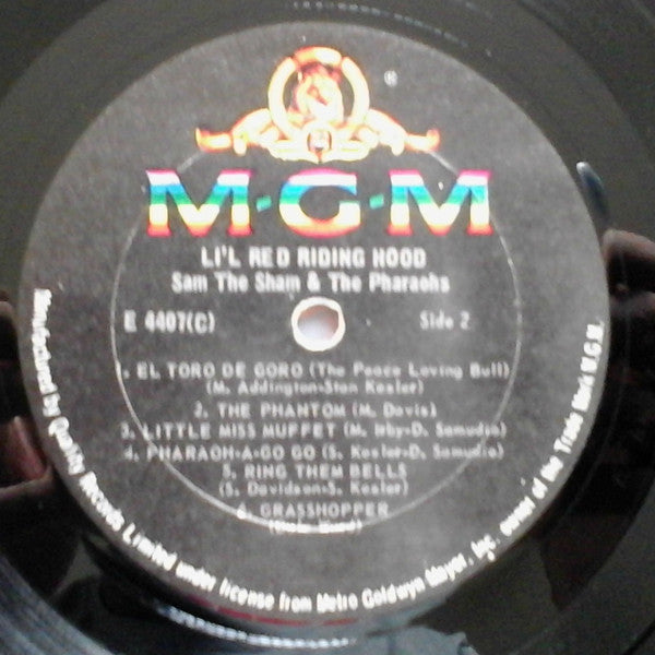 Sam The Sham & The Pharaohs : Li'l Red Riding Hood (LP, Album, Mono)