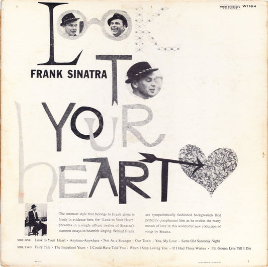 Frank Sinatra : Look To Your Heart (LP, Comp, Mono, Scr)