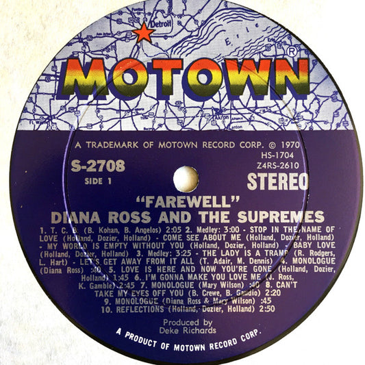Diana Ross & The Supremes* : Farewell (2xLP, Album + Box)