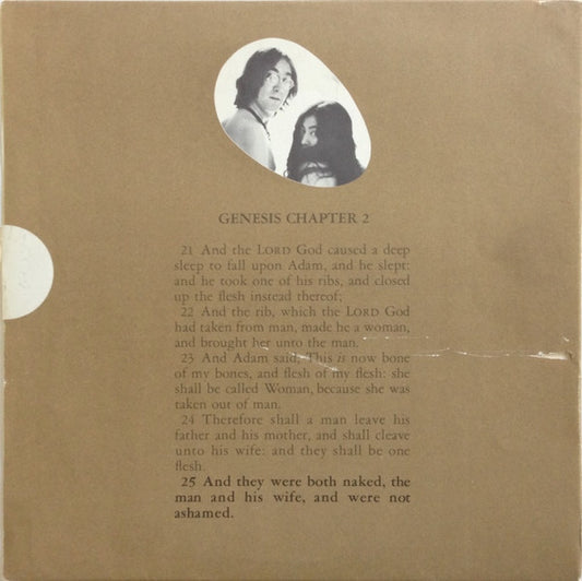 John Lennon And Yoko Ono* : Unfinished Music No. 1. Two Virgins (LP, Album, Mon)