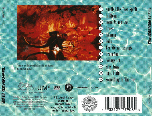 Nirvana : Nevermind (CD, Album, RE)