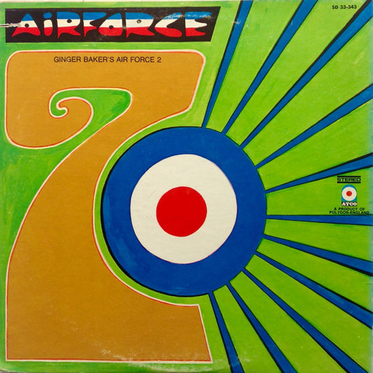 Ginger Baker's Air Force : Air Force 2 (LP, Album, PR )