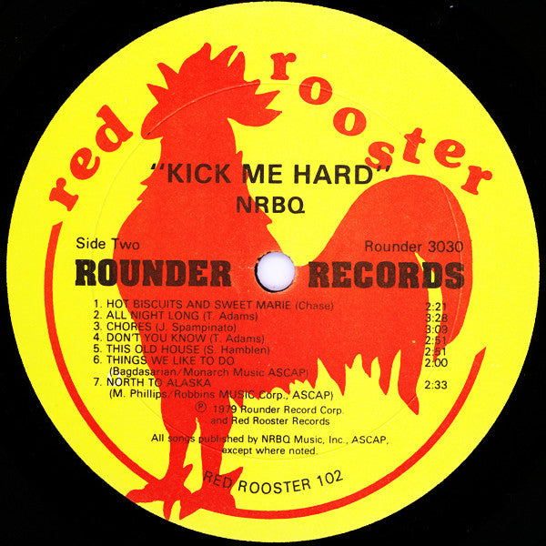 NRBQ : Kick Me Hard (LP, Album, Wac)