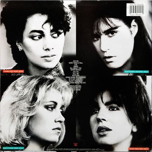 Bangles : All Over The Place (LP, Album, Car)