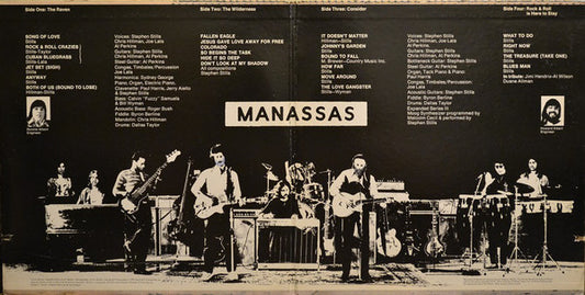 Stephen Stills, Manassas : Manassas (2xLP, Album, RI )