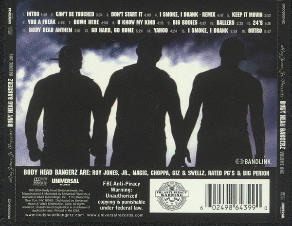 Body Head Bangerz : Body Head Bangerz Volume One (CD, Album)