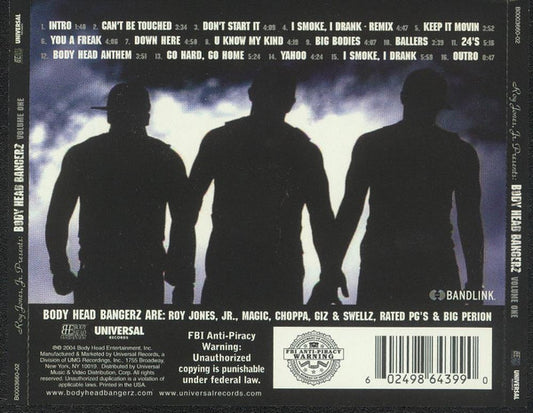 Body Head Bangerz : Body Head Bangerz Volume One (CD, Album)