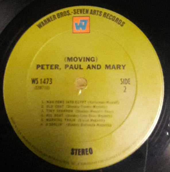 Peter, Paul And Mary* : (Moving) (LP, Album, RP)