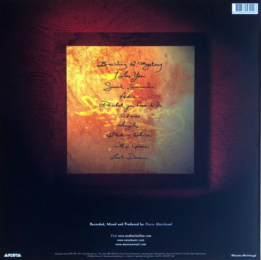 Sarah McLachlan : Surfacing (LP, Album, RE, 180)