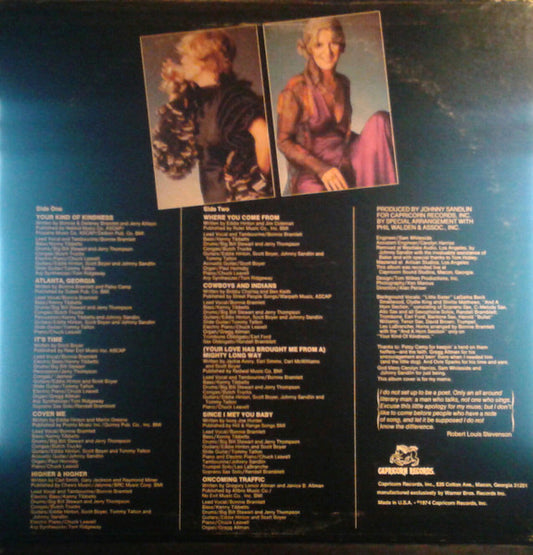 Bonnie Bramlett : It's Time (LP, Album, Promo)