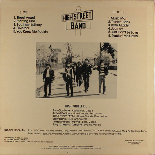 High Street : Down To The Brown (LP)