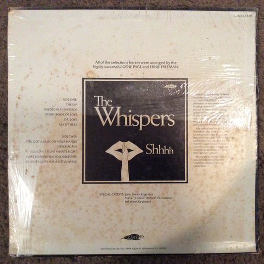 The Whispers : Shhhh (LP, Comp)