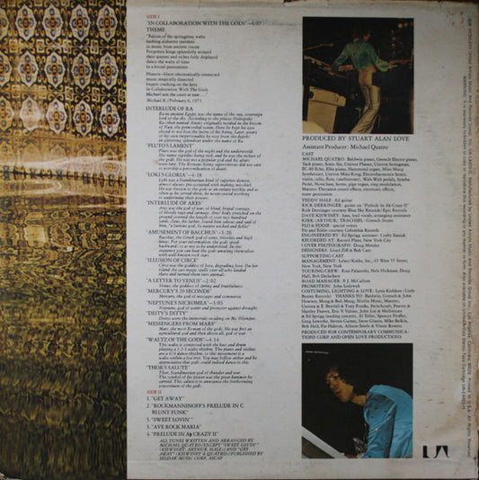 Michael Quatro : In Collaboration With The Gods (LP, Album)