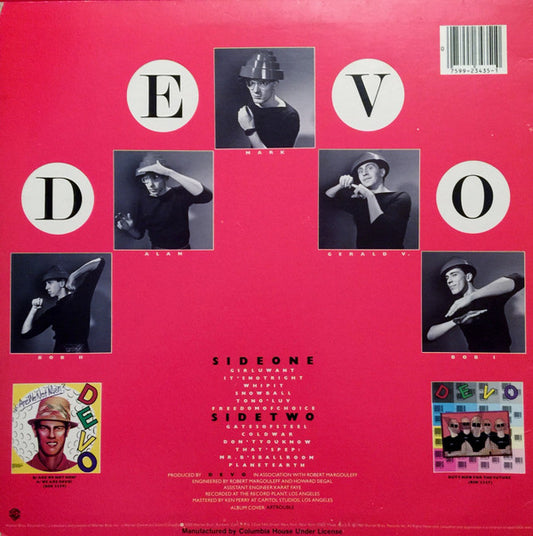Devo : Freedom Of Choice (LP, Album, Club, Col)