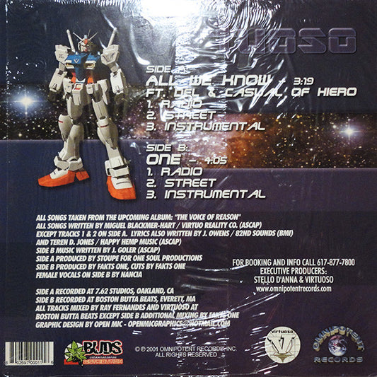Virtuoso (2) : All We Know (12")