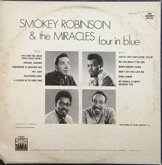 Smokey Robinson And The Miracles* : Four In Blue (LP, Album)