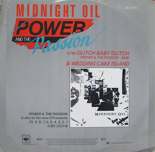 Midnight Oil : Power And The Passion (12")