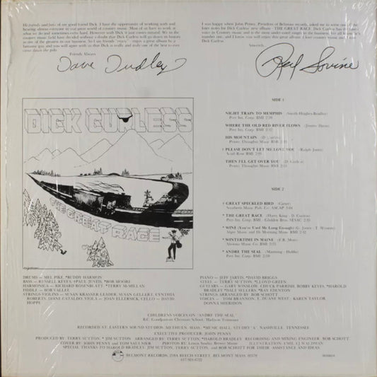 Dick Curless : The Great Race (LP, Comp)