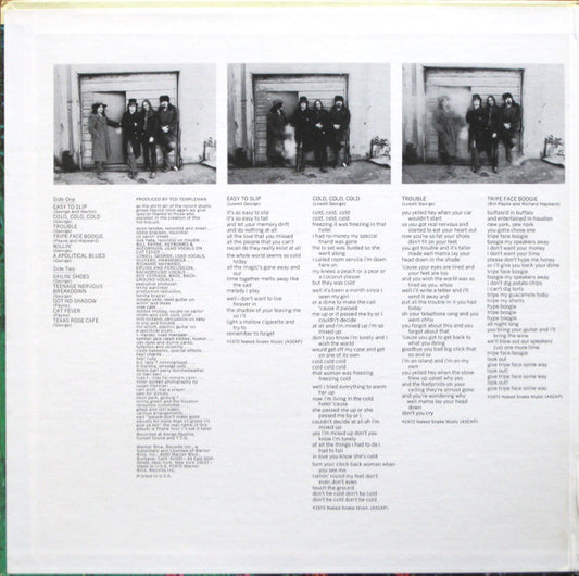 Little Feat : Sailin' Shoes (LP, Album, RE, Win)