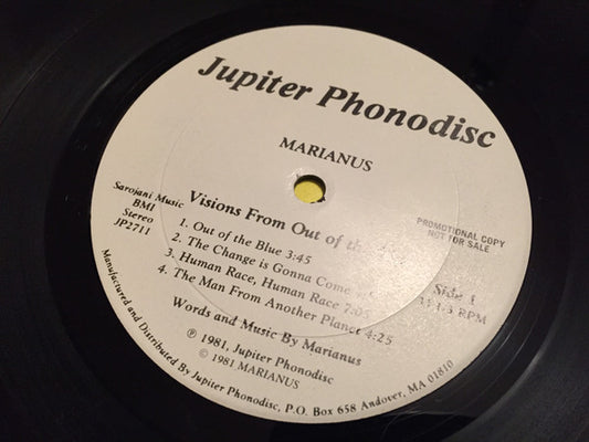 Marianus : Visions From Out Of The Blue (LP, Promo)
