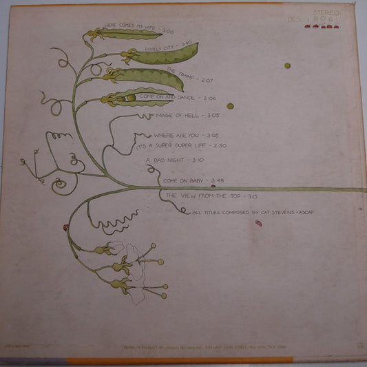 Cat Stevens : Very Young And Early Songs (LP, Comp, AL )