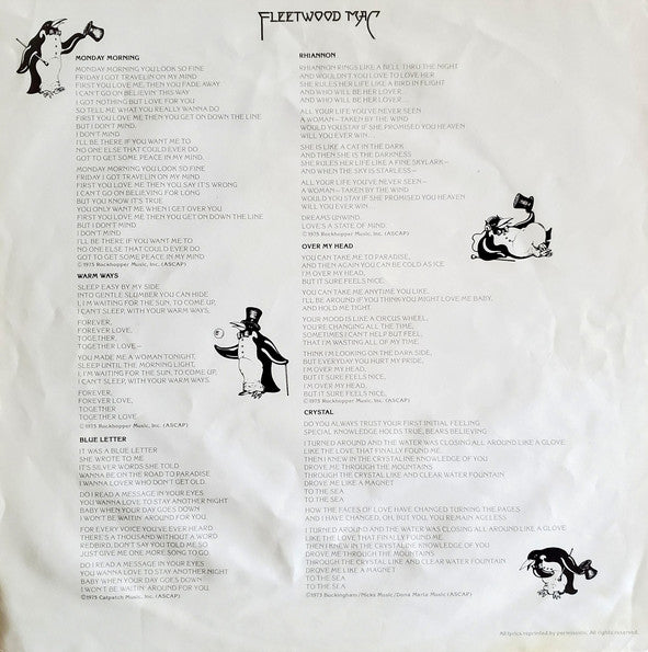 Fleetwood Mac : Fleetwood Mac (LP, Album, San)