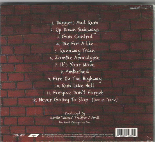 Anvil : Anvil Is Anvil (CD, Album, Dig)