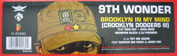 9th Wonder : Brooklyn In My Mind (Crooklyn Dodgers III) (12")