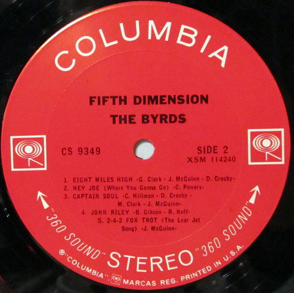The Byrds : Fifth Dimension (LP, Album, Pit)