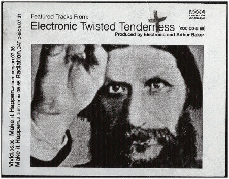 Electronic : Featured Tracks From: Electronic Twisted Tenderness (12", Promo, Smplr)