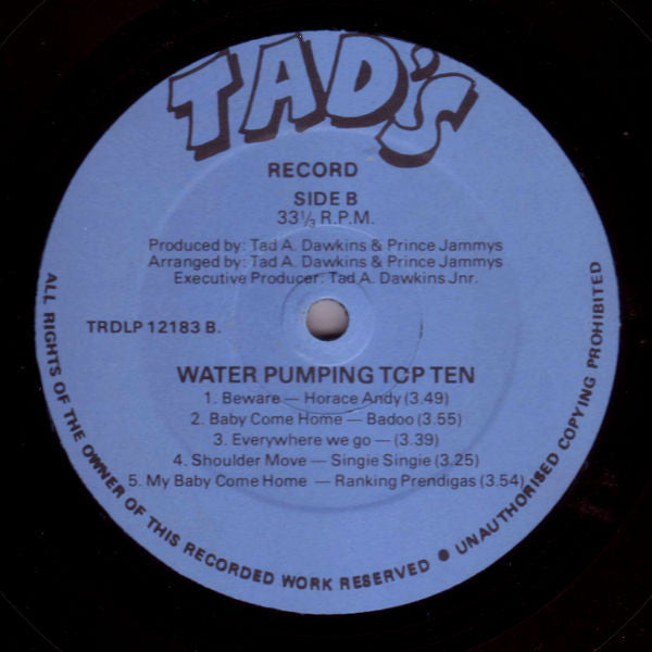 Various : Water Pumping Top Ten (LP, Comp)