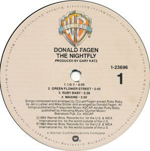 Donald Fagen : The Nightfly (LP, Album)