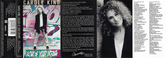 Carole King : Colour Of Your Dreams (Cass, Album)
