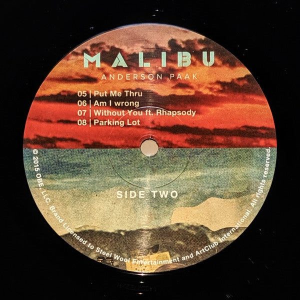 Anderson .Paak : Malibu (2xLP, Album)
